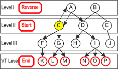Description of "Figure 14-6 Reverse at Level Example"