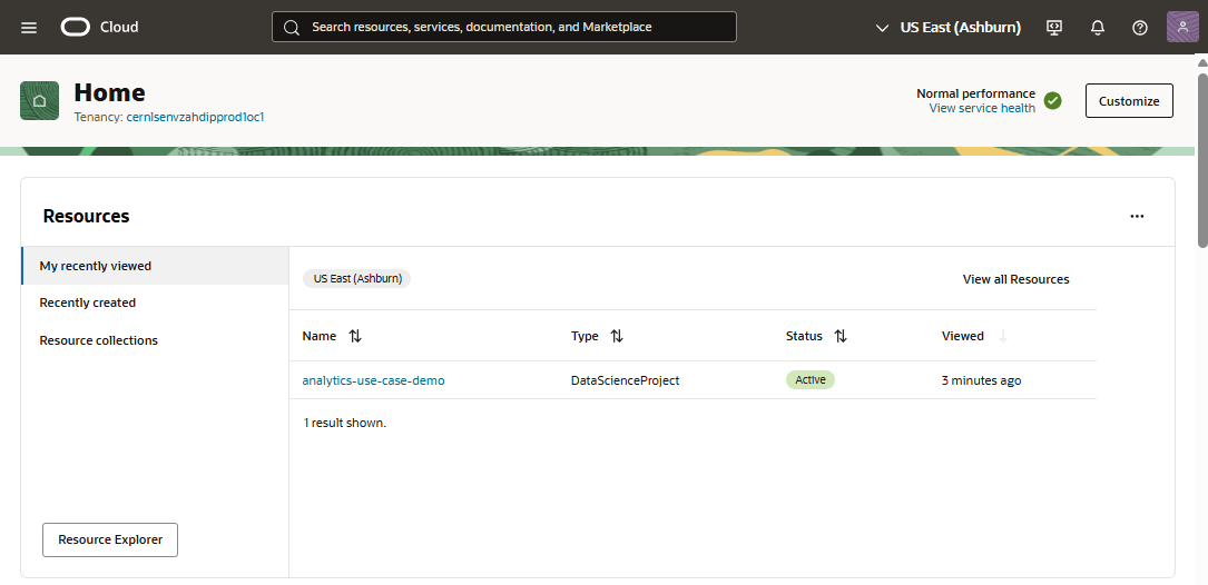 Data Science Service Recently Viewed