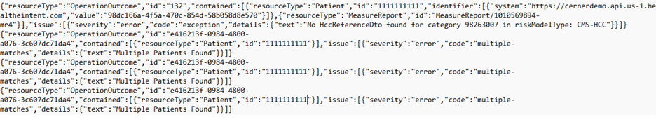 Code depicting a data syntax error.