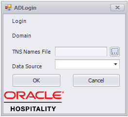 The figure shows the AD login screen for FMS The figure shows the AD login screen for FMS