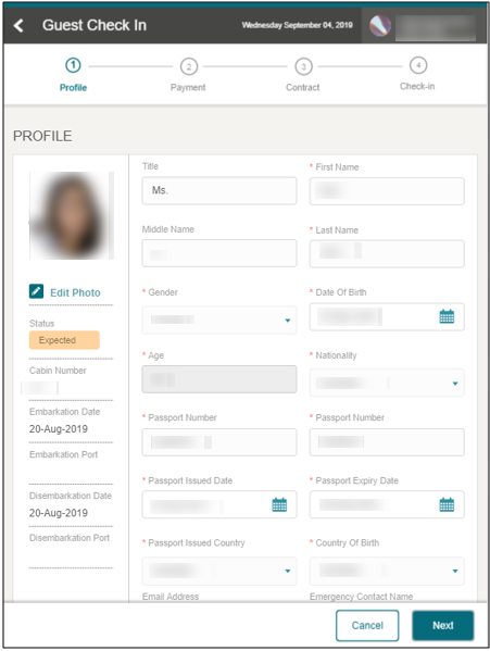 This figure shows the Profile Details page. This figure shows the Profile Details page.