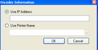 This figure shows the Encoder IP Address