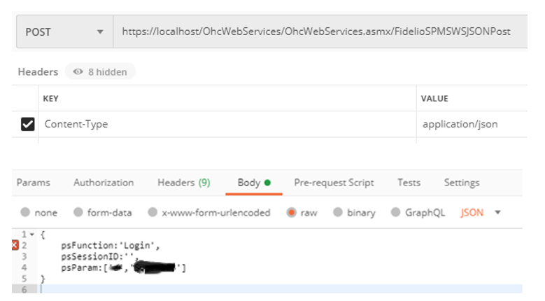 This figure shows the POST Method with JSON Structure. This figure shows the POST Method with JSON Structure.