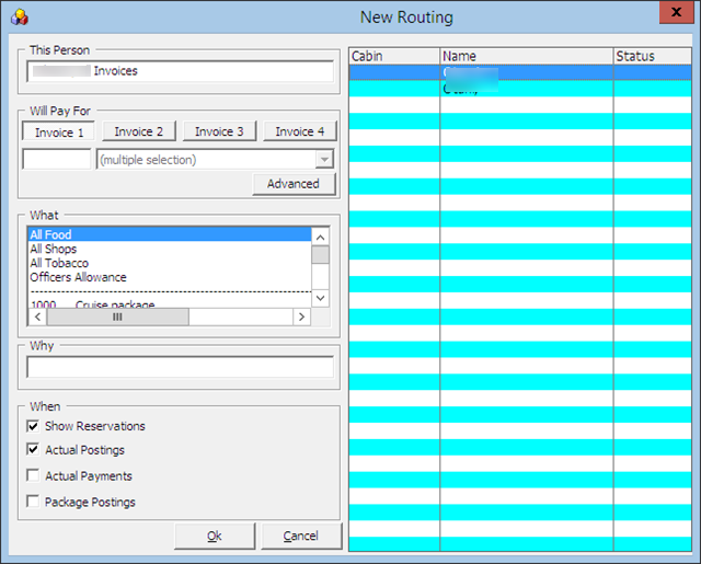 This figure shows the Routing Multiple Account Instructions