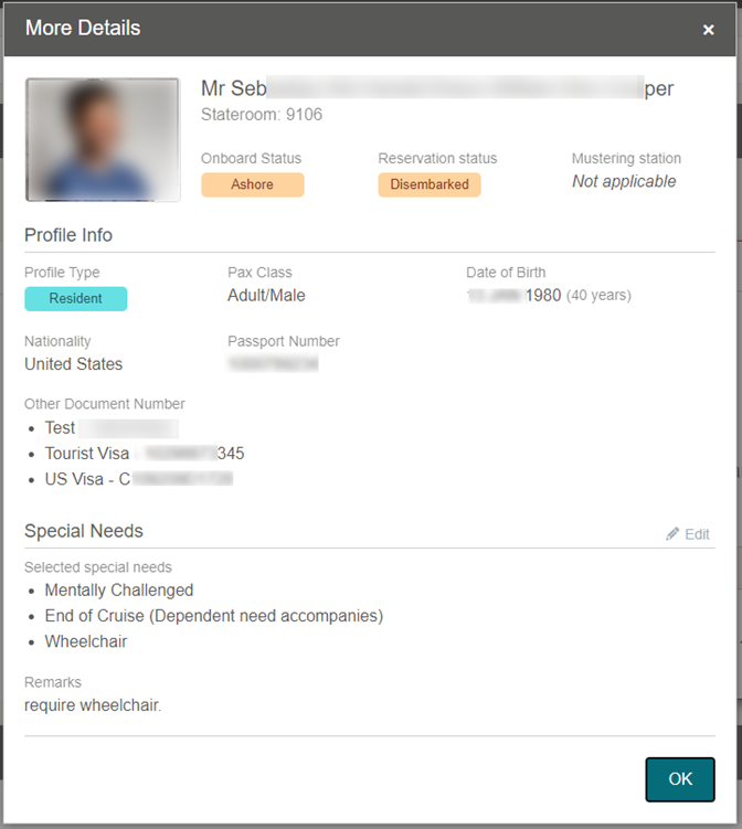 This figure shows the More Details Page