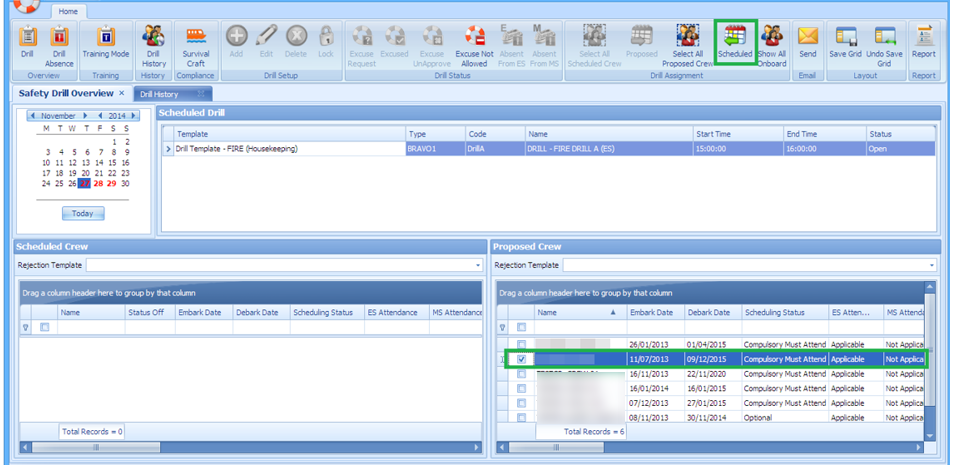 This figure shows the information presented in Proposed Crew section This figure shows the information presented in Proposed Crew section