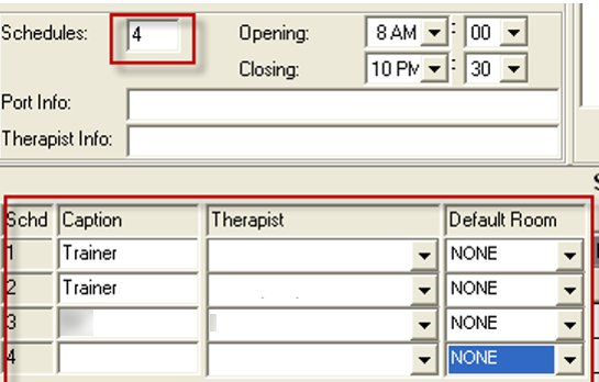 This figure shows the Schedules This figure shows the Schedules