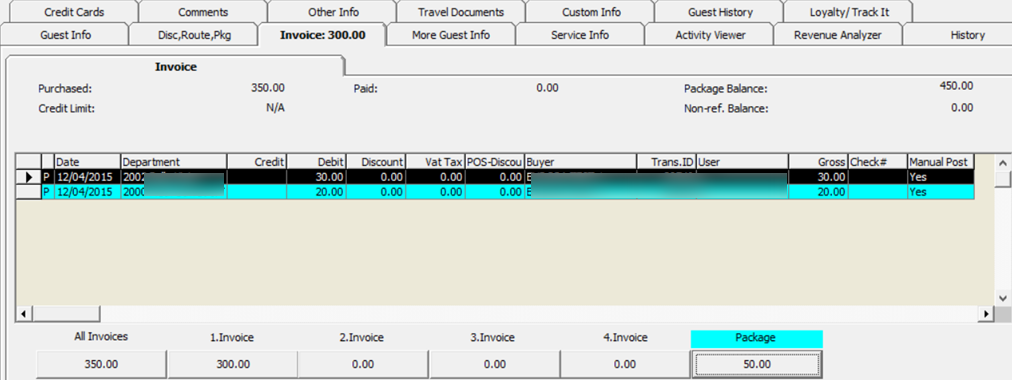 This figure shows the Settling a Package Plan