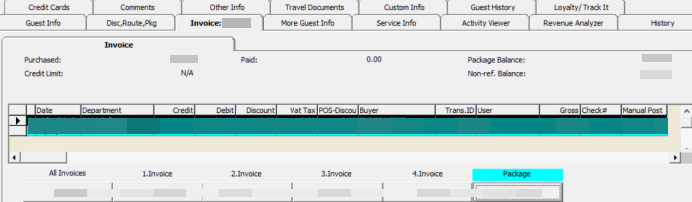 This figure shows Settling a Package Plan