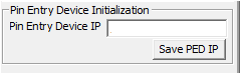 This figure shows the Hardware Options — Pin Entry Device IP