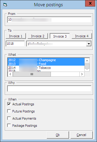 This figure shows the Move Posting Tab This figure shows the Move Posting Tab