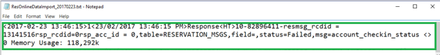 This figure shows the sample message of UCIData when the parameter value of ‘Only Process UCIData With Account Check In Status’ is set to 0 and option is checked in the application. This figure shows the sample message of UCIData when the parameter value of ‘Only Process UCIData With Account Check In Status’ is set to 0 and option is checked in the application.
