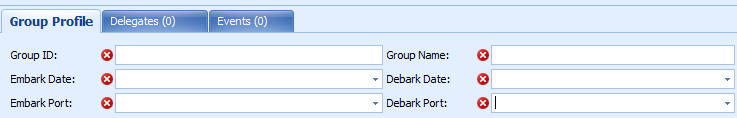 This figure shows the Group Profile tab This figure shows the Group Profile tab