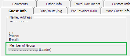 This figure shows the Group Leader Identifier