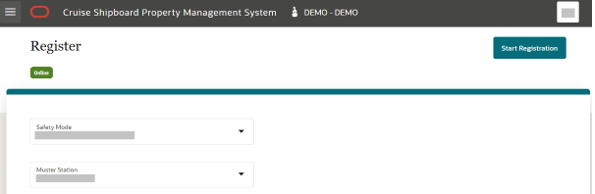 This figure shows the Register Page