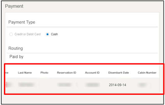 This figure shows the assigned payer profile in Payment Routing.