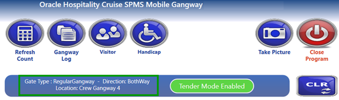 This figure shows the toolbar menu options in WPF Security module.