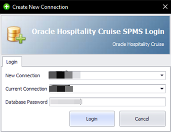 This figure shows the SPMS Database TNS Creation Screen