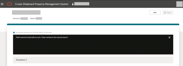 This figure shows the Barcode Scanning