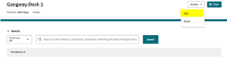 This figure shows the People Movement Page