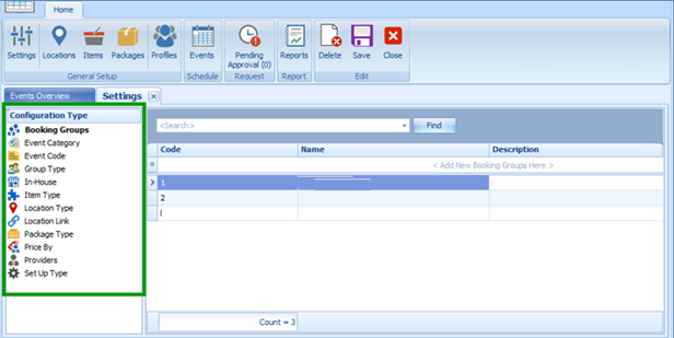 This figure shows the Configuration Type in System Setup This figure shows the Configuration Type in System Setup