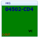 The figure shows a Completed Cabin Task displayed in green.