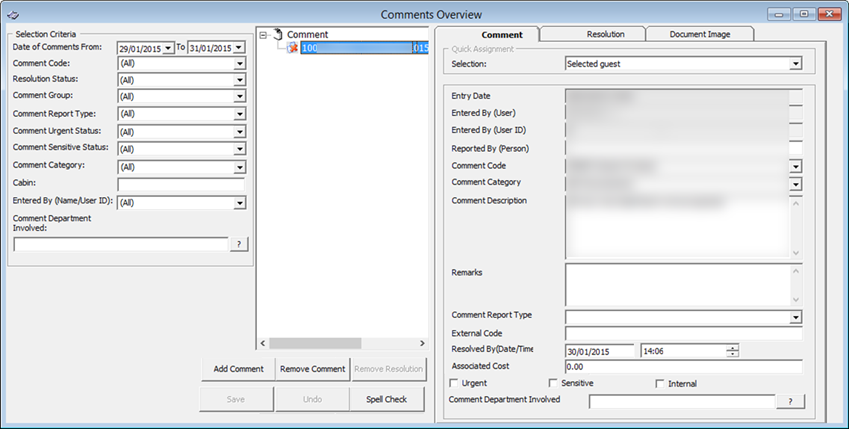 This figure shows the Comments Overview This figure shows the Comments Overview