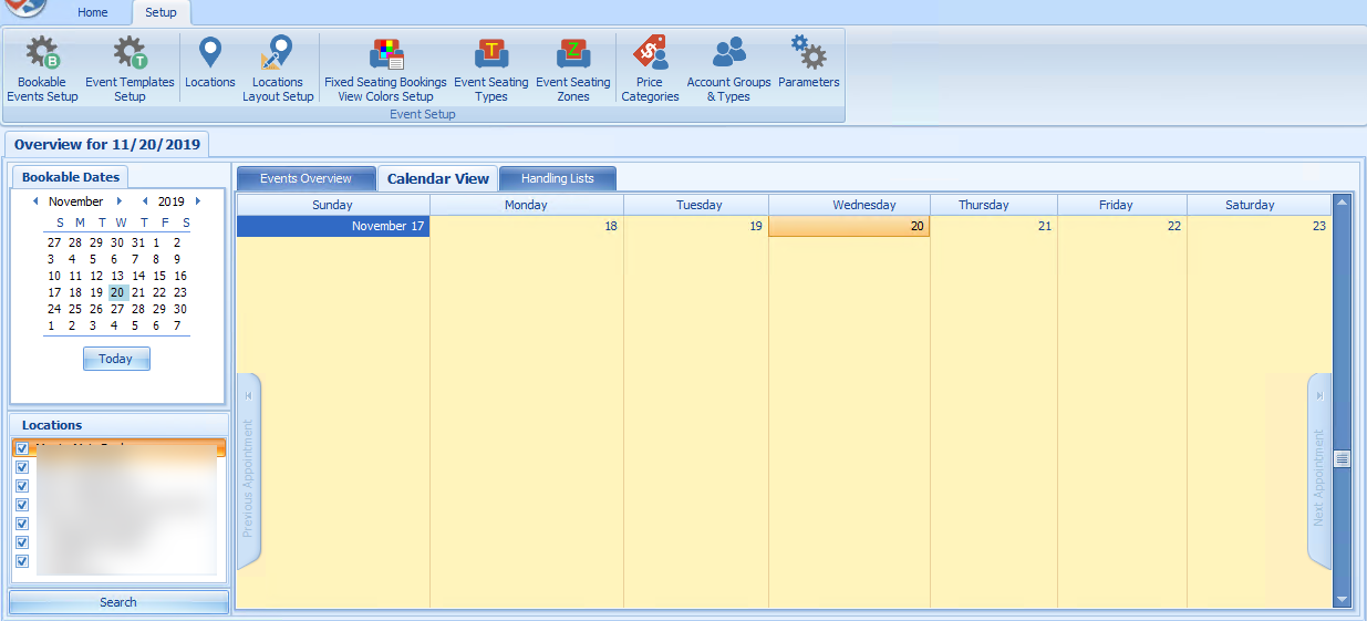 This figure shows the event in Calendar View. This figure shows the event in Calendar View.