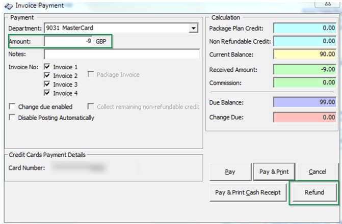 This figure shows the Management, Pay Invoice Refund This figure shows the Management, Pay Invoice Refund