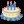 This figure shows the Cake with candles icon