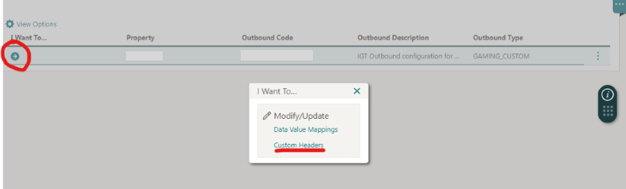 This image shows how to add custom headers.