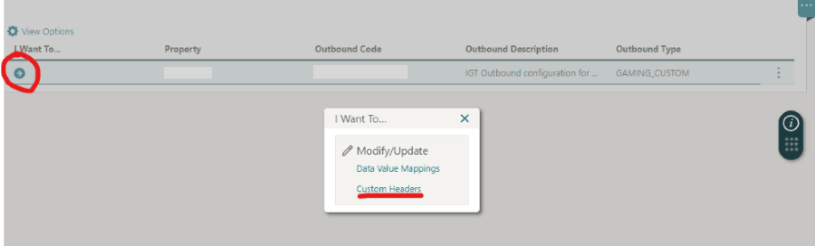 This image shows how to add custom headers.