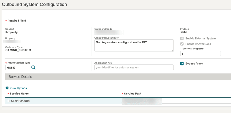 This image shows the completed configuration.