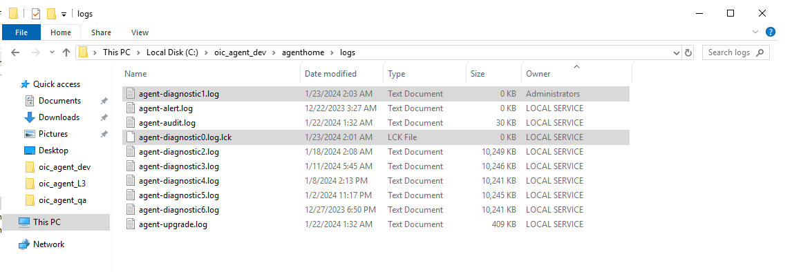 This image shows a file that ends in .lck extension. This image shows a file that ends in .lck extension.