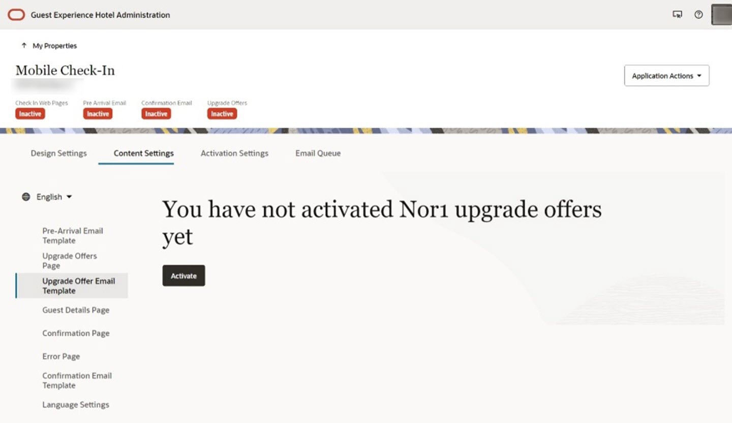 This image shows the Nor1 upgrade offer message. This image shows the Nor1 upgrade offer message.