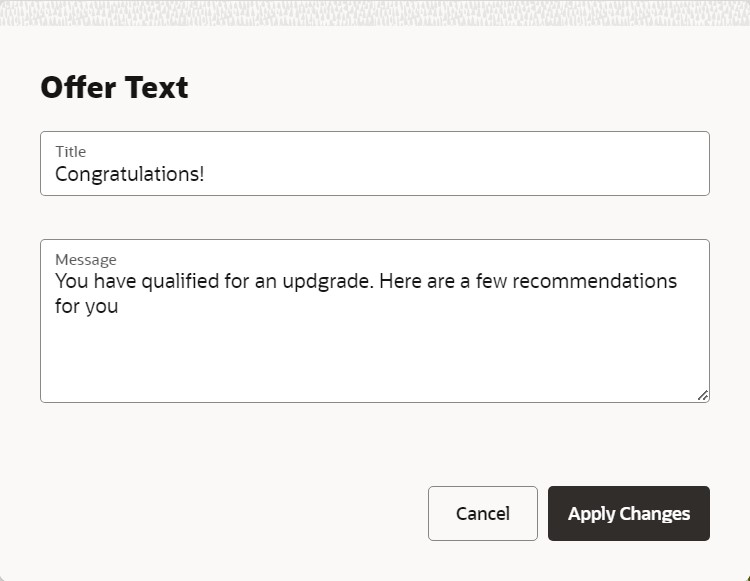 This image shows the upgrade offer text.