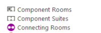 Icons for listed rooms