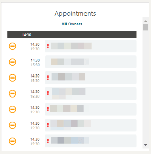 This image shows Appointments. This image shows Appointments.