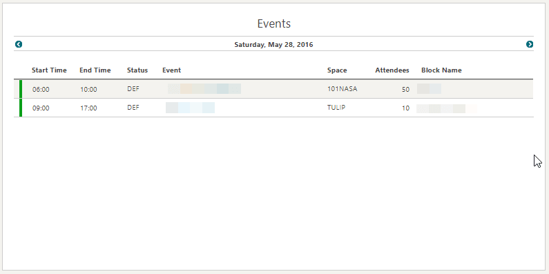 This image shows Events. This image shows Events.
