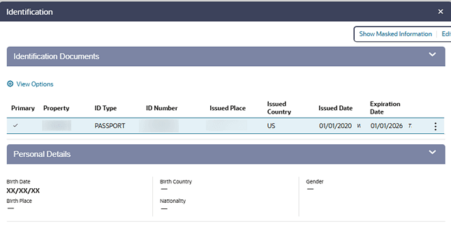 Property-Specific Control Over Guest Identification (PII) Data Storage and Visibility Added. Property-Specific Control Over Guest Identification (PII) Data Storage and Visibility Added.