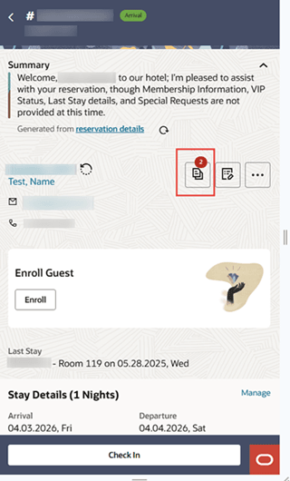 Indication that Notes or Traces exist. Indication that Notes or Traces exist.