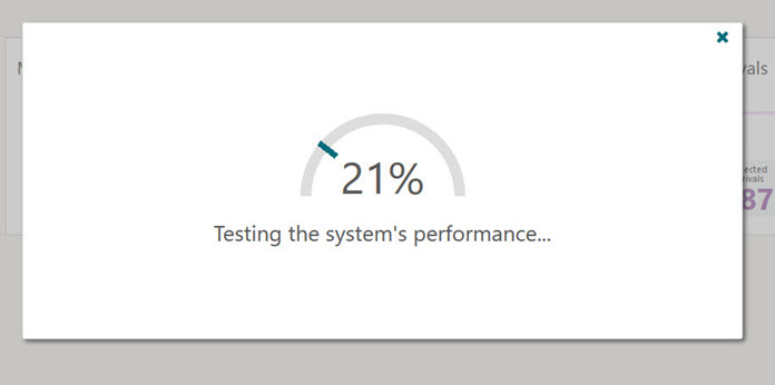 Performance Test In Progress