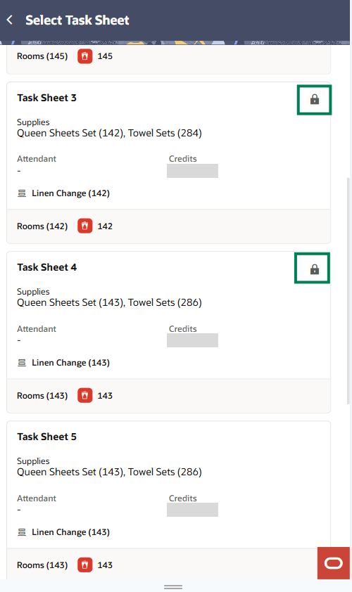 Task Companion Move Rooms Between Task Sheets screen.