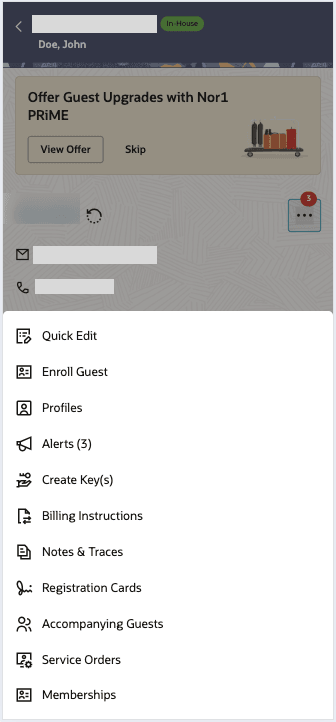 Service Order Management Added screen.