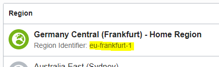 This image shows the region of frankfurt