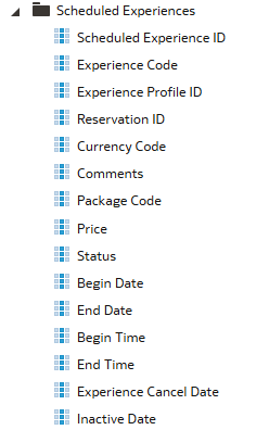 Scheduled Experience
