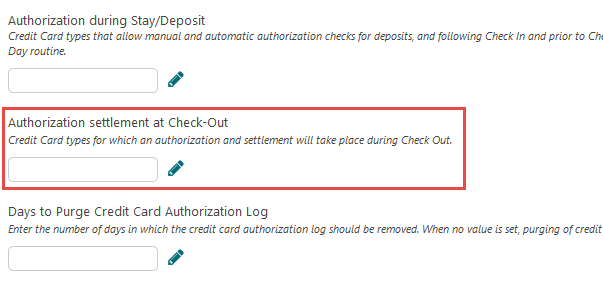 Configuring OPERA Controls for Settlement at Checkout and Chip and Pin