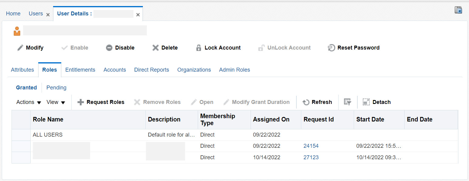 This image shows how to select the user that you want to assign the role
