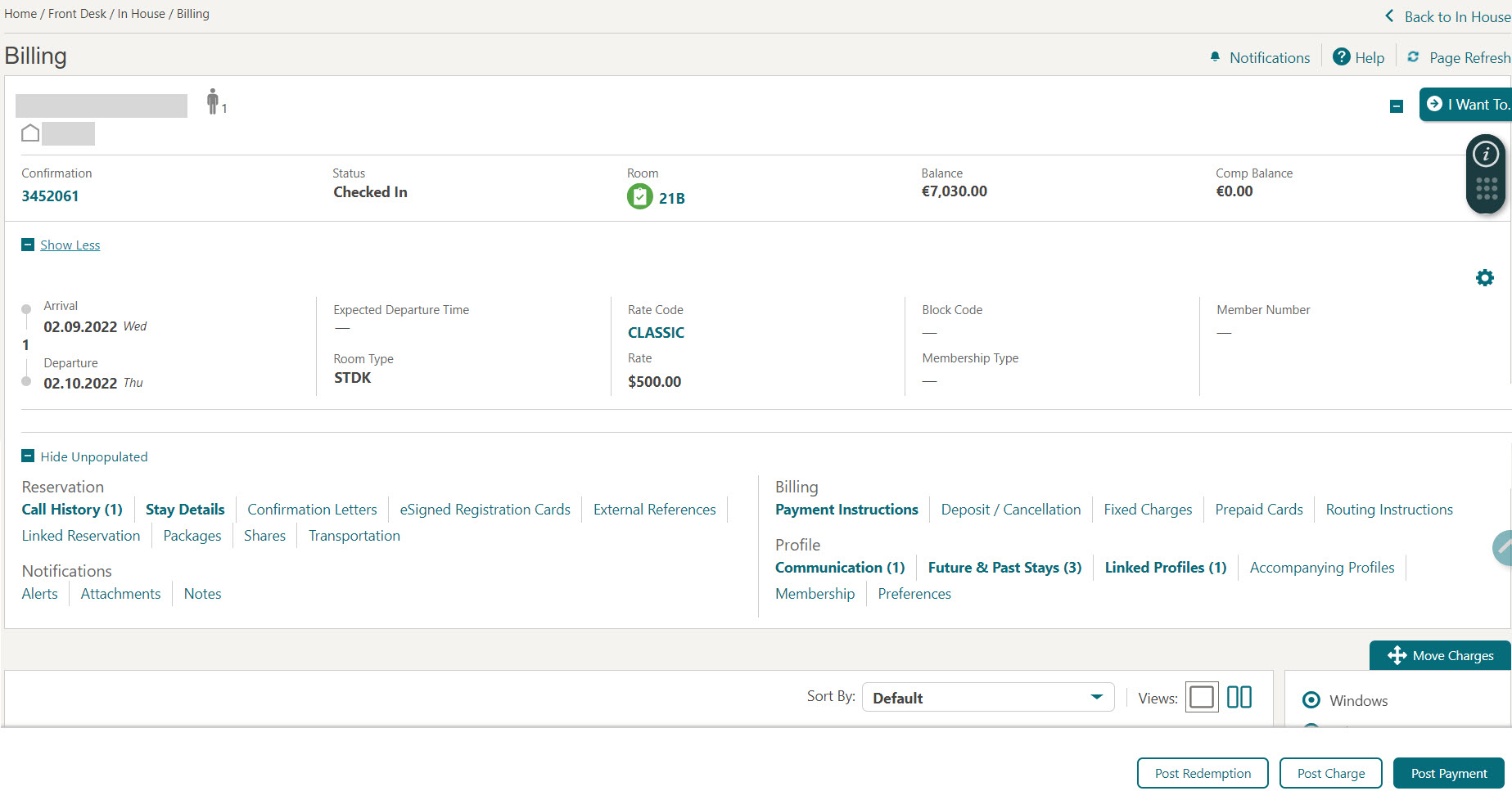 This image shows Billing Information screen with Prepaid Cards link