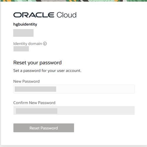 This image shows reset password screen This image shows reset password screen